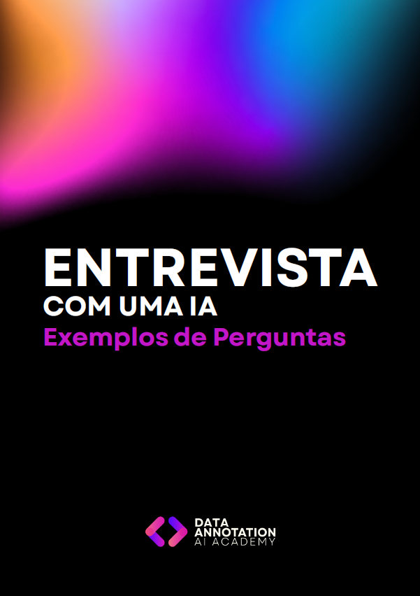 Capa do material de exemplos da entrevista